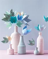 Matte-Painted DIY Vases